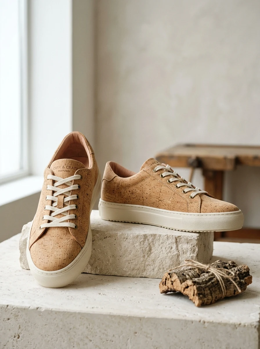 Cork Shoes manufactured in Portugal by Portugal Shoes