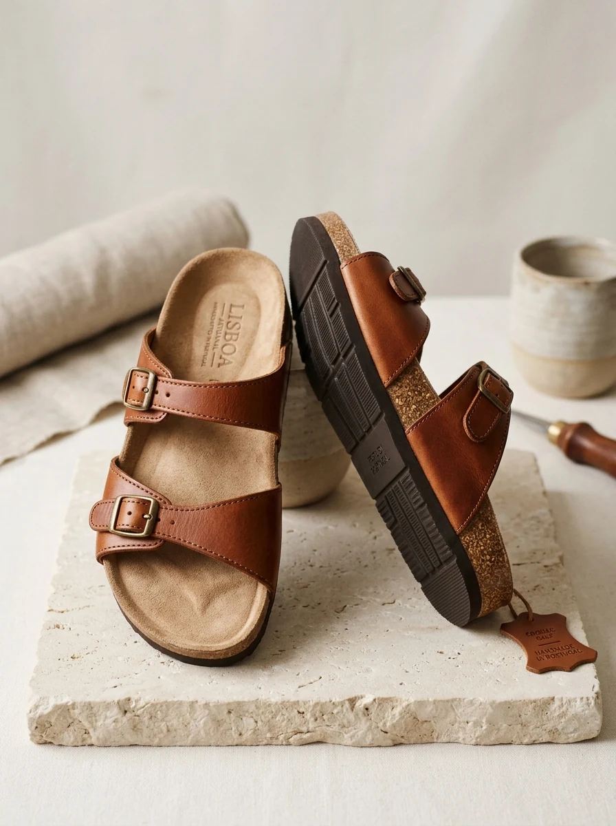 Mule Sandals Factory Portugal manufactured in Portugal by Portugal Shoes
