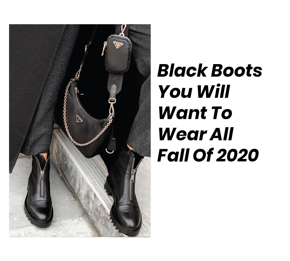 These are the black boots you will want to wear all fall of 2020