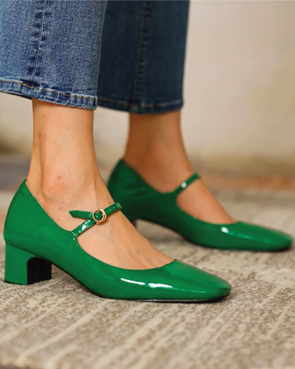 mary jane green shoes