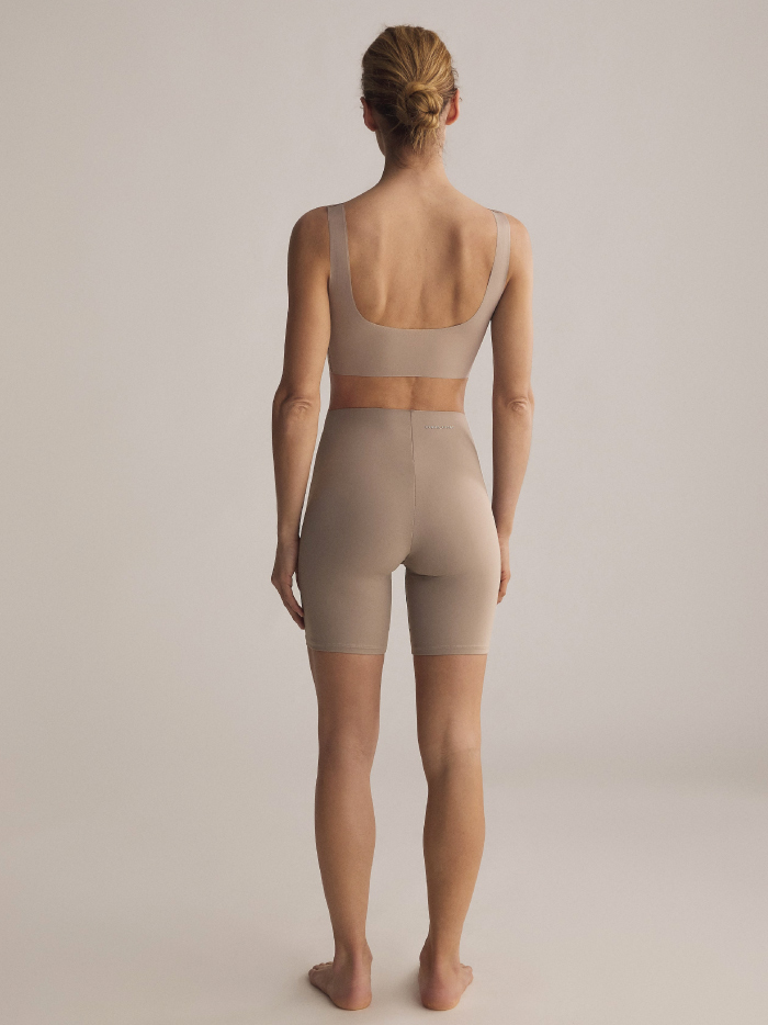 Activewear Trends In 2021 That Will Inspire You To Workout: Oysho Light Touch Bike Shorts.