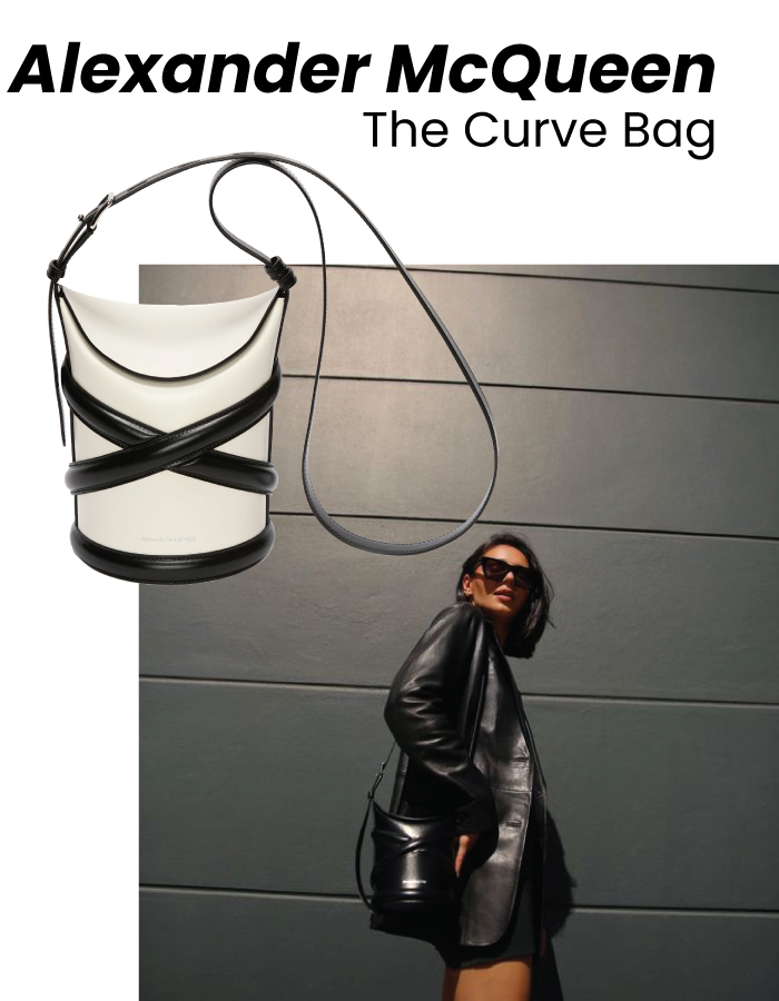 The Designer Bags Of 2021. Alexander McQueen Curve Bag