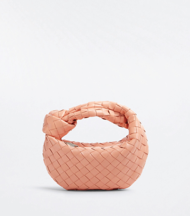 The Designer Bags Of 2021. Bottega Veneta Mini Jodie Bag Peachy