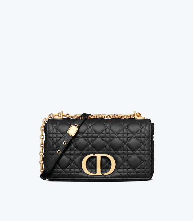 The Designer Bags Of 2021. Dior Medium Caro Bag Black