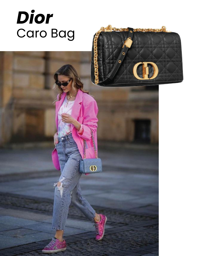 The Designer Bags Of 2021. Dior Caro Bag