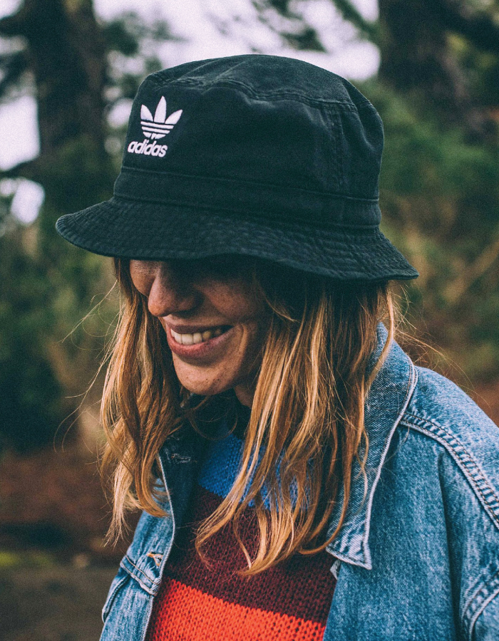 Bucket Hats You Will Want To Wear All Summer. Bucket hat from Adidas.